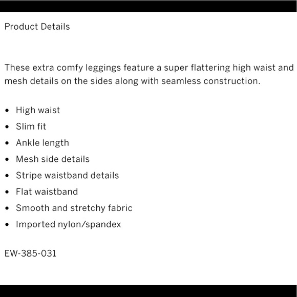 NWT Victoria Secret PINK Leggings & Bra Large - Picture 8 of 8